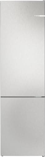 Bosch KGN392LDF Serie 4 Frigorifero combinato da libera installazione, NoFrost, VitaFresh XXL Tecnologia Inverter Intelligente, PerfectFit, Acciaio, 203x86 cm
