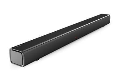 Panasonic SC-HTB100 Slim Soundbar per suono dinamico con connettività Bluetooth, USB, HDMI e AUX, nero