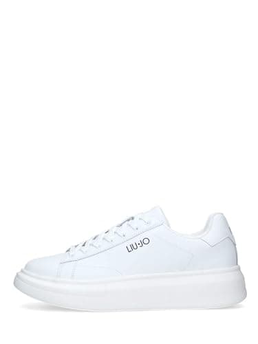 Scarpa uomo Liu-Jo sneakers Big 01 in pelle bianco U25LJ08 7G4011PX474S1043 43