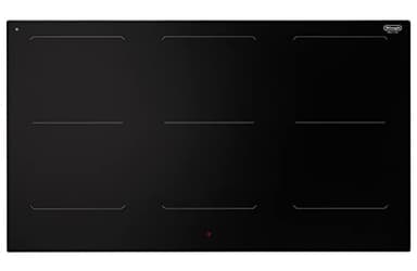 DE LONGHI SLI 906 PIANO COTTURA INDUZIONE VETROCERAMICA TOUCH CONTROL 6 ZONE DI CUI 3 FULL BRIDGE 90CM NERO SLI906