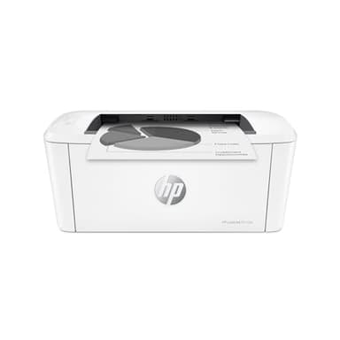 HP LaserJet M110w 7MD66F, Stampante a Singola Funzione Laser A4 Monocromatica, Stampa Fronte e Retro Manuale in Bianco e Nero, 20 ppm, Wi-Fi, HP Smart, Bianca