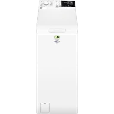 Electrolux 600 Lavatrice a Carica Dall'alto, 7 kg, EW6T437A, Classe A, Tecnologia SensiCare, Display LCD con Touch Control, Giri 1251, 600x400x890 mm, Bianco