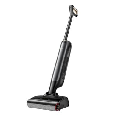 Mova Aspirapolvere Lavapavimenti M10, design piatto 180°, rotazione 90°, 0,9 kg in movimento, pulizia spazzola 75 °C, asciugatura aria calda 5 min, antigroviglio, doppia rotazione spazzola, 18 kPa