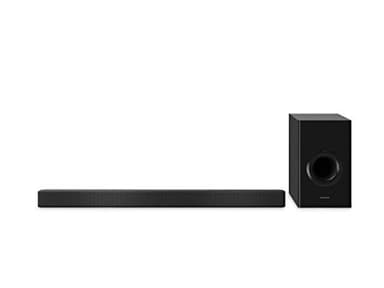Panasonic SC-HTB510EGK - Soundbar 2.1 con subwoofer (Google Chromecast Audio, Multiroom Soundbar, HDMI ARC, Bluetooth, 240 Watt RMS), colore: Nero