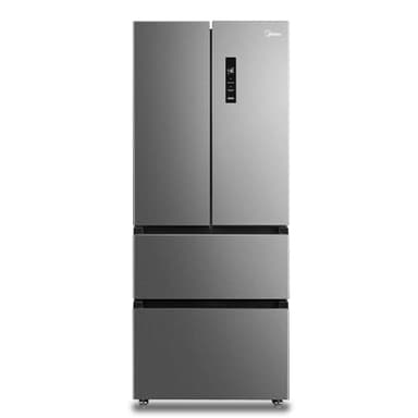 Midea MERF402FIE02 - Frigorifero/congelatore, 178 cm di altezza, 70,3 cm di larghezza/controllo WiFi/NoFrost, Vario Box, Compressore inverter, vano frigorifero da 244 l, congelatore da 147 l