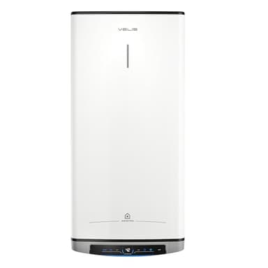 Ariston Velis Dune Wifi-FE - Scaldabagno Elettrico 50 Litri CASHBACK 120€ Verticale/Orizzontale 275x506x776, Boiler Elettrico Doppio Serbatoio ECOEVO, Check Temperatura a Distanza, Classe Energetica B