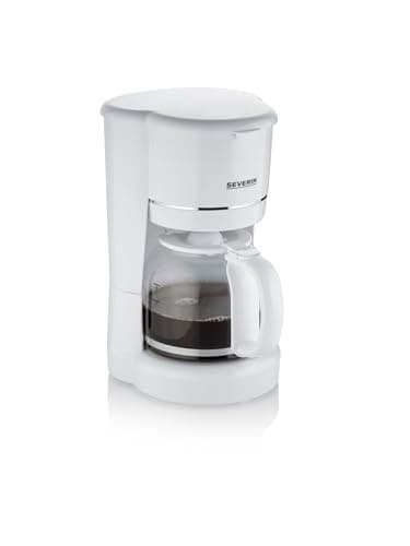 Severin KA 4323, Macchina per caffè americano usabile anche per preparare tisane e the, Filtro permanente lavabile, piastra riscaldante, Capacità 1,25 litri, Presa Schuko, 900 W