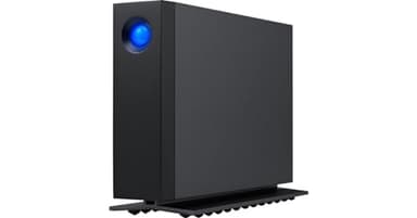LaCie d2 Professional 10TB, Hard disk esterno, per Mac and PC, Thunderbolt 3 USB-C, 7200 RPM, Classe Enterprise,1 Mesi Adobe CC, Data Rescue Service (STHA10000800)