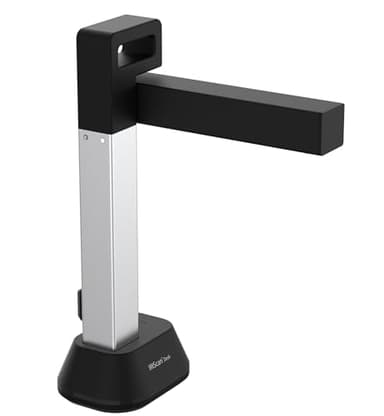 IRIScan Desk per laptop e scanner a4 di documenti - v6: lettera, editor PDF gratuito, scanner portatile, scanner per libri, 8MP, Win Mac