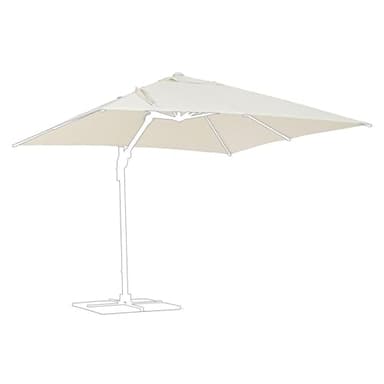 Bizzotto Telo di Ricambio Ombrellone da Giardino Orion (3 x 4 m)