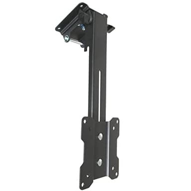 Drall Supporto da soffitto Nero per Monitor LCD LED TV PC - Tetto Inclinato Camper Truck Pieghevole VESA 75 100 Modello: L87B