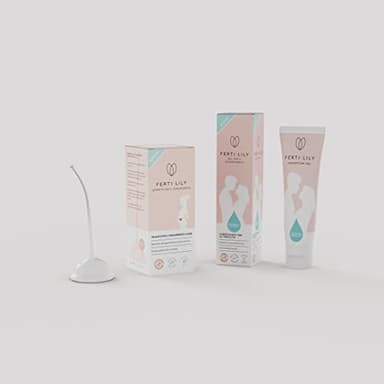 FERTI·LILY Combo Gel Lubrificante e Coppetta per il Concepimento