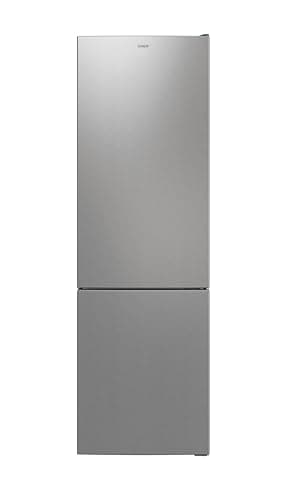 Candy CCT3L517ES, Frigorifero Combi, 55 cm, Altezza 1,77 m, 260 l, Low Frost, Funzione SuperCool, Cassetto Verdure, Controllo elettronico interno, LED, Porte Reversibili, 39 dB, Silver