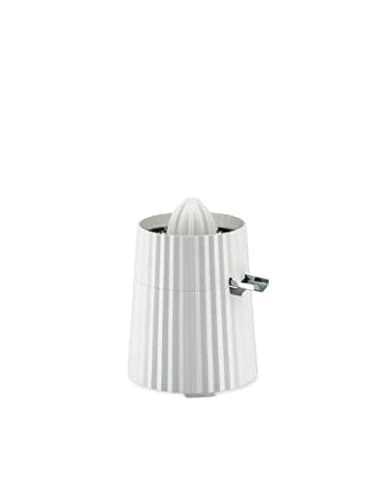 Alessi Plissé MDL07 W - Spremiagrumi Elettrico di Design, in Resina Termoplastica, Spina Europea, 80 W, Bianco