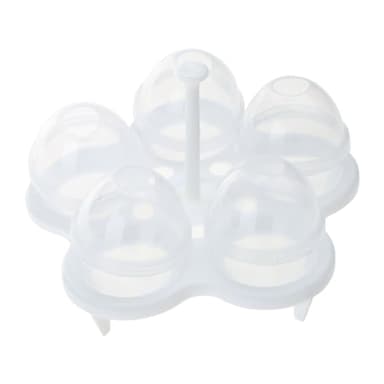 Uova Cottura Duro Bollire Uova Strumenti Stampo Senza Guscio 5 Uova Sode Cuoci Uova Cuoci Uova in camicia Cottura Uova Bollite 5 Pz Uova