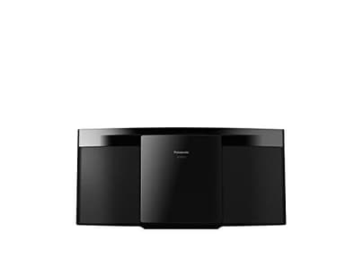 Panasonic SC-HC212EG-K Sistema Micro Hi-Fi a 2 Canali, 20 W, Radio Digitale DAB+, Lettore CD, Bluetooth, USB, Suoni Puri e Minima Distorsione, Design Sottile e Contemporaneo, Nero