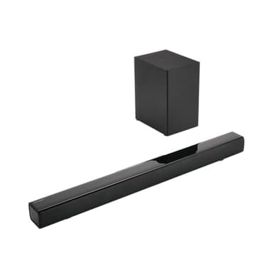 Panasonic SC-HTB150 Soundbar Wireless e tramite Cavo, con Subwoofer Wireless, 2.1 Canali, Altoparlante Soundbar, 100 W di Potenza, Bass Reflex, HDMI, Nero