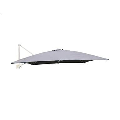 KOEM Top Telo di Ricambio per Ombrellone Senso in Poliestere Rivestito in Pvc Impermeabile con airvent (3x4 mt, Grigio)