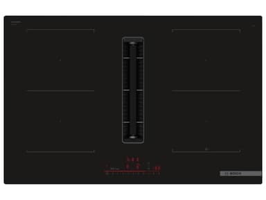 Bosch PVQ811H26E, Serie 6, A induzione, 80 cm, 4 fuochi, Nero