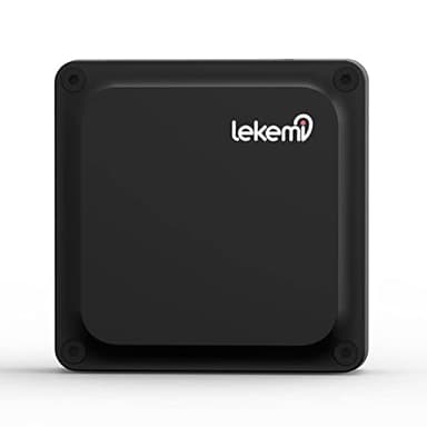 Lekemi L11 Localizzatore GPS Tracker per Auto, Moto, Camion con L'abbonamento più economico di sempre, Allarmi Multipli, Magnete Potente e Batteria da 6000mAh Color Nero