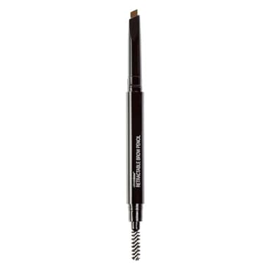 Wet n Wild, Ultimate Brow Retractable Pencil, Matita per Sopracciglia Retraibile con Punta Triangolare e Ultra Precisa, Colore Pigmentato che Definisce il Look delle Sopracciglia, Medium Brown