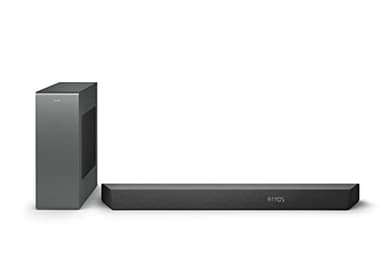 Philips TAB8507/10 Soundbar 3.1 Subwoofer Wireless, Dolby Atmos, Audio Cinematografico, HDMI eARC, 600W