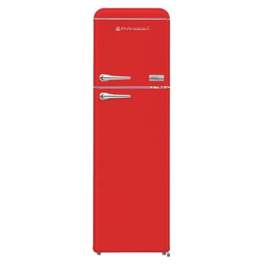 PYRAMIDEA Frigorifero Combinato Vintage Colore Rosso Capacità Totale 280 L MAMBO282R