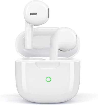 Cuffie Bluetooth, Auricolari Bluetooth 5.3 Wireless, 50 Ore Stereo HiFi Immersivo, Cuffiette In Ear con HD Cancellazione Rumore Mic, IP7 Controlli Tattili Cuffie Senza Fili per iPhone Galaxy Android