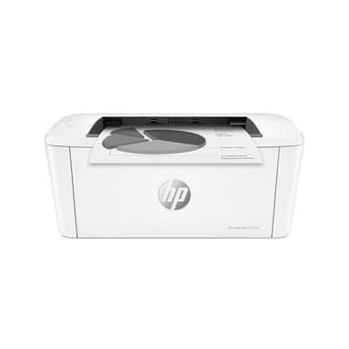 HP LaserJet M110w 7MD66F, Stampante a Singola Funzione Laser A4 Monocromatica, Stampa Fronte e Retro Manuale in Bianco e Nero, 20 ppm, Wi-Fi, Smart, Bianca