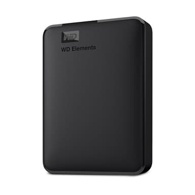 WD 6TB Elements Hard Disk Esterno Portatile HDD portatile USB 3.0, Plug-and-play, formatto per Windows, Nero