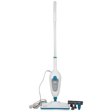BLACK+DECKER, SCOPA A VAPORE STEAM-MOP™ - Potenza 1300 w - Capacità 380 ml - Testa lavapavimenti snodabile . FSMH13E5-QS [Classe di efficienza energetica A+]