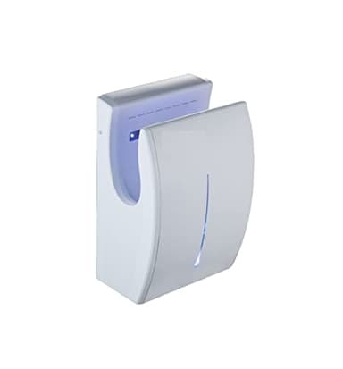 puntoluceled Asciugamani Elettrico Jet Hand Dryer 1900W, Asciugamani Elettrico Professionale Potente da Parete Muro per Bar Pub Ristoranti, Scuola, Casa, Autogrill, B&B, Hotel, Motel