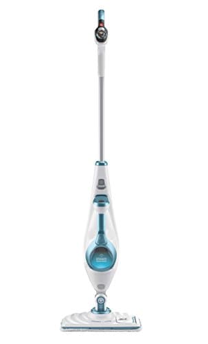 BLACK+DECKER FSMH1621S Lavapavimenti a Vapore Steam-Mop Deluxe con Steam-Perfume, 1600 W, 3.25 Kg, Bianco
