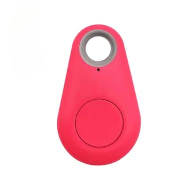 Localizzatore GPS/Portachiavi Antismarrimento e Antifurto per valigie, bambini, animali domestici, portafoglio e portachiavi. (Rosa)