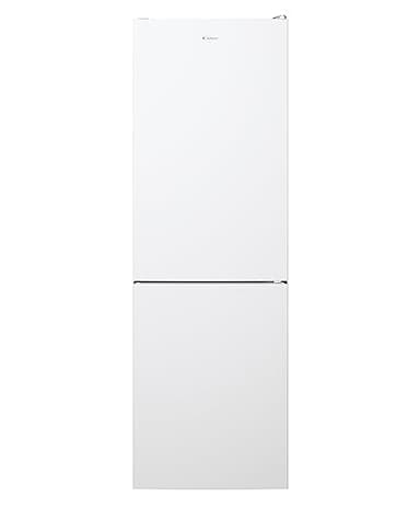 Candy Fresco CCE3T618FW Frigorifero Combinato, No Frost, 2 Porte, Connesso, Luce Led, Trattamento Antimuffa, Classe F, 59,5x65,8x185 cm, Bianco