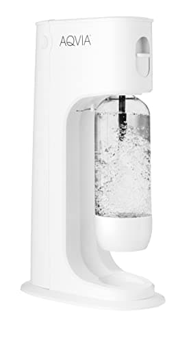 Aqvia Balance, gasatore con bottiglia in PET senza BPA (bianco)