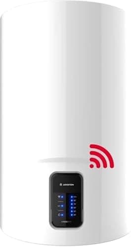 Ariston Lydos Wifi - Scaldabagno Elettrico 100 Litri Verticale con Display Touch Regola Temperatura ‎47x47x88,5 - Boiler Elettrico con EVO ECO e Waterplus Risparmia Acqua e Energia Classe Energetica B