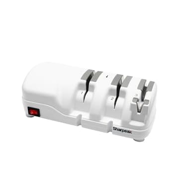 Sharpeak 198H-SPK Affilacoltelli Elettrico Professionale con 3 Fasi Versatili, Mole diamantate Monocristalline, Protezione dal Surriscaldamento, Motore Ultra Silenzioso, Affilatura Rapida
