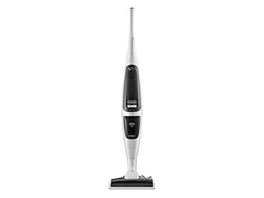 De'Longhi XL155.41 Scopa Elettrica senza Sacco, dotato di Spazzola Parquet, Regolazione elettronica della potenza, Filtro Hepa, Sistema EasyClean, Avvolgicavo, Impugnatura ergonomica, Bianco