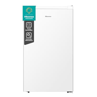 Hisense FV78D4AWE Congelatore monoporta verticale da libera installazione, 3 Cassetti, Classe E, Capacità netta 65 Litri, Bianco