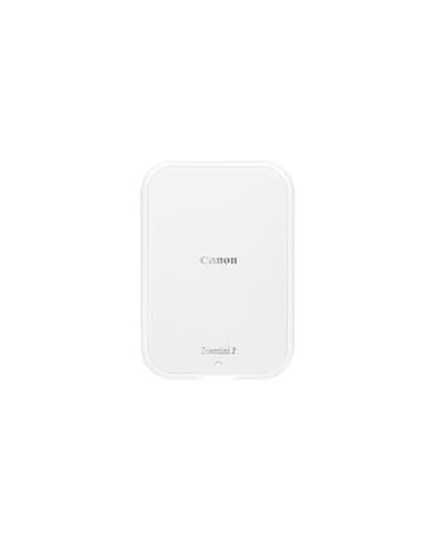 Canon Zoemini 2 Kit per Stampa Fotografie: Scatta e Crea Ovunque - Stampante Fotografica Portatile Compatta - Bluetooth 5.0 - Ricarica Rapida via USB-C, Bianco Perla
