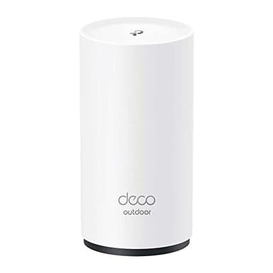 TP-Link Deco X50-Outdoor Router AX3000Mbps Access Point Esterno Mesh WiFi 6 Dual Band, IP65 Resistenza Alla Polvere e all'Acqua, Palo e Montaggio a Parete, Alimentazione PoE/AC, Alexa