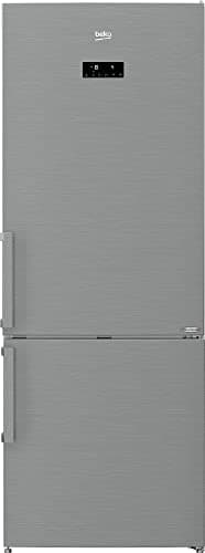 BEKO - RCNE560E61ZXN - Frigorifero Combinato, Total No Frost, Compressore ProSmart Inverter - Inox, 70 x 74,5 x 192 cm, 501 lt