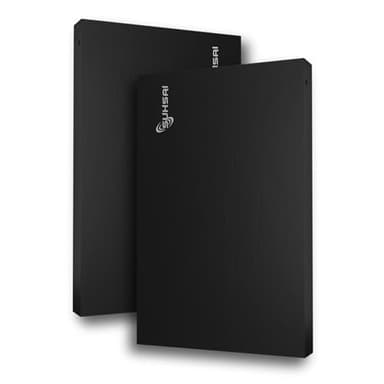 SUHSAI Disco rigido esterno portatile USB 2.0 Unità di archiviazione HDD Design da 120 GB Disco rigido per trasferimento dati ad alta velocità Compatibile con PC, Mac, Windows, Desktop (Nero)