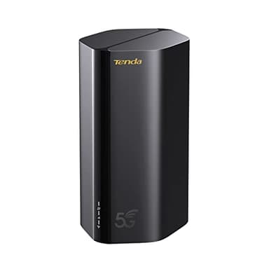 Tenda 5G03 Router 5G NR con SIM Slot WiFi 6 AX1800, Velocità fino a 4,67 Gbps, 2 Porte Gigabit, Connettere fino a 128 dispositivi, Plug and Play, WPA3/OFDMA/MU-MIMO