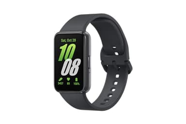 SAMSUNG Galaxy Fit3, braccialetto collegato, caricabatterie rapido incluso, display da 1,6 pollici, notifiche SMS e chiamate, caratteristiche sportive e benessere, IP68, batteria a lunga durata,