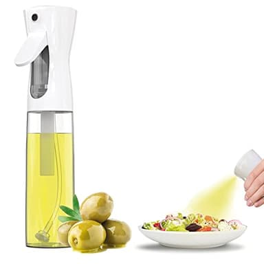 ActivoTex Spruzzatore di olio. Vaporizzatore dell'olio da cucina, olio spray per olio d'oliva e limone, distributore di olio, dosatore di olio in spray, spray per aceto per cottura