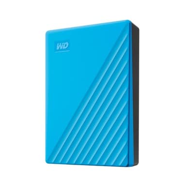 WD 6TB My Passport, HDD portatile USB 3.0, con software per gestione di dispositivi, backup e protezione tramite password - funziona con PC, Xbox X, Xbox S, PS4 e PS5, Blu