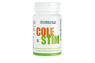 Riso Rosso per il Colesterolo alto. ColeSTIM è un integratore naturale efficace e sicuro di Lievito di Riso Rosso Fermentato, Berberina,Coenzima Q10, Policosanoli. 90 cpr DOSE MASSIMA di MONACOLINA-K