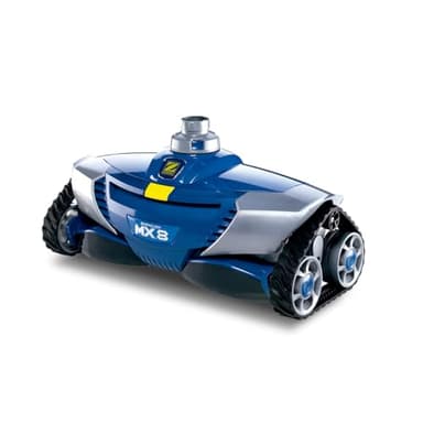 ZODIAC MX8 Pulitore per piscine a aspirazione - Robot aspirapolvere - Per piscine fino a 12x6m - Piste per agilità su tutte le superfici - Navigazione X-drive - Facile installazione